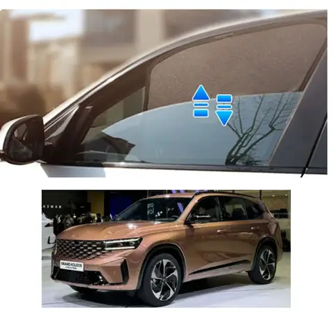Renault Grand Koleos 마그네틱 윈도우 차양 전면 윈드 스크린 후면 사이드 커튼 차양에 적합
