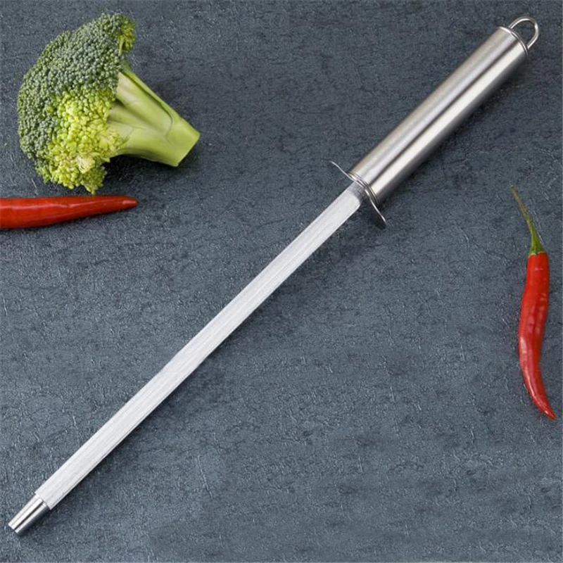 Professional Knife Sharpening Stick Rod Diamond Sharpening Stick Honing Steel For Kitchen Knife Household Stainless Steel Knives