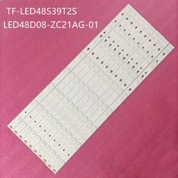 LED Backlight Strips For Telefunken TF-LED48S39T2S LED48D08-ZC21AG-01 HD TV Bars LE48D8-03(D) PN:30348008220 LSC480HN10