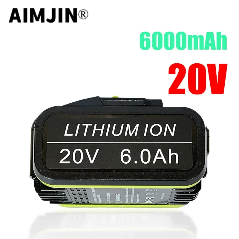 

Rechargeable Lithium Ion Battery,20V,6000mAh,Suitable for WORX Wireless Power Tools