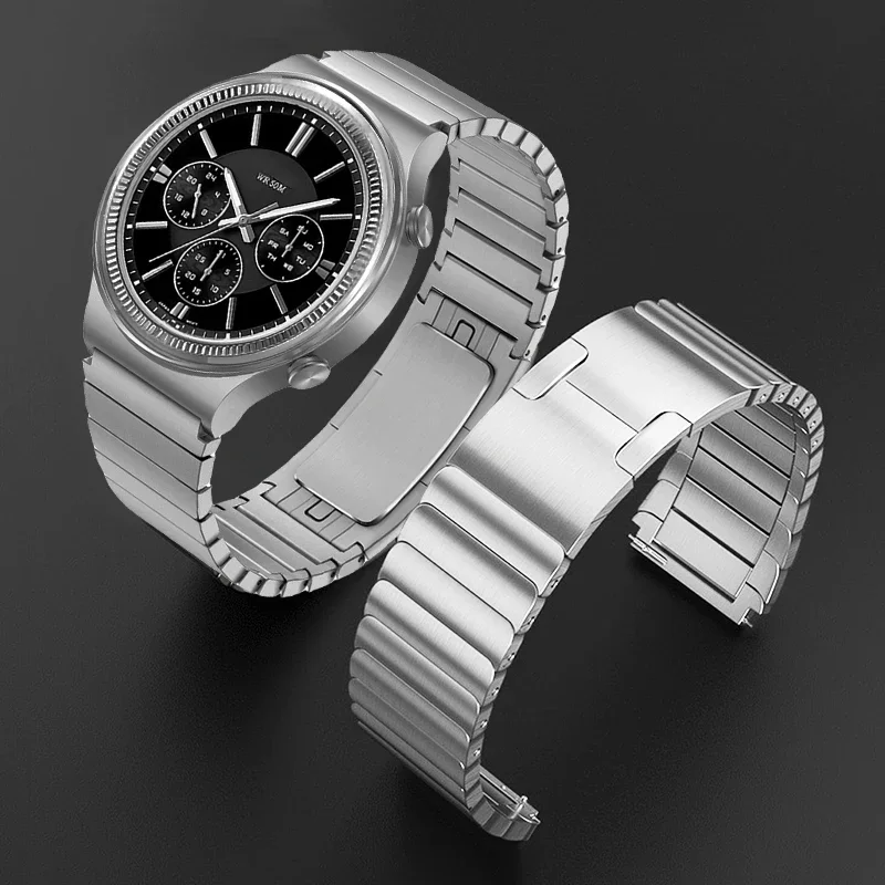 22 مللي متر سوار فولاذي غير قابل للصدأ لساعة Xiaomi S4 S3 S2 42 46 مللي متر S1 Pro سوار معدني ربط Corrrea لساعة Xiaomi 2Pro Mi Color 2