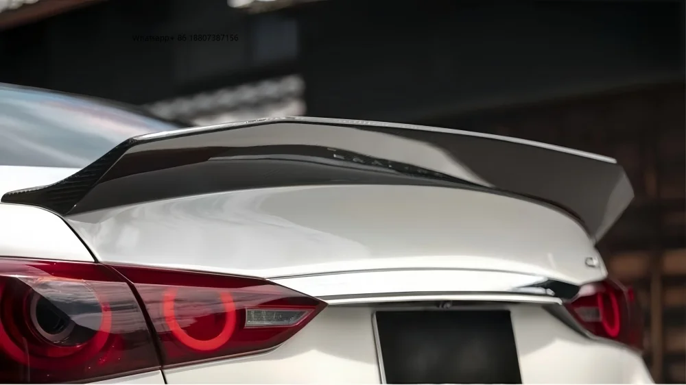 

Новый высококачественный карбоновый спойлер на крышку багажника типа LB, подходит для Infiniti Q50 и Q50S