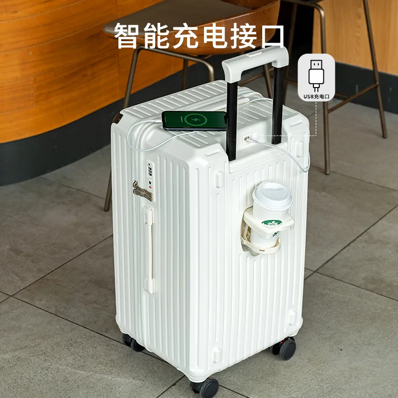 Luggage Sets Large Capacity Five Rounds Student Trolley Case Password Suitcase Boarding Suitcase Suitcase Fashion