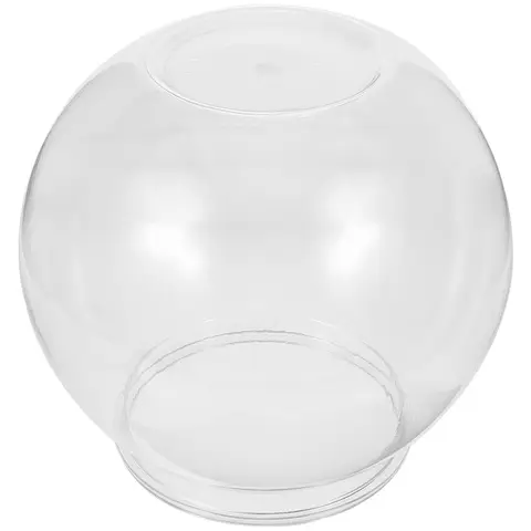 Transparent rund plastakvarium liten guldfiskskål för hemmakontorsdekor skrivbordsfisktank lätt fiskskål för bröllop 8 best sales miniakvarium - №2