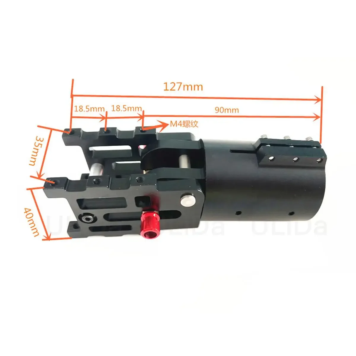 Z40 CNC aluminiowe składane ramię złącze rurowe DIY dla średnicy 40mm automatyczny Auto zdalnie sterowany quadcopter wielowirnikowy dron rolniczy UAV