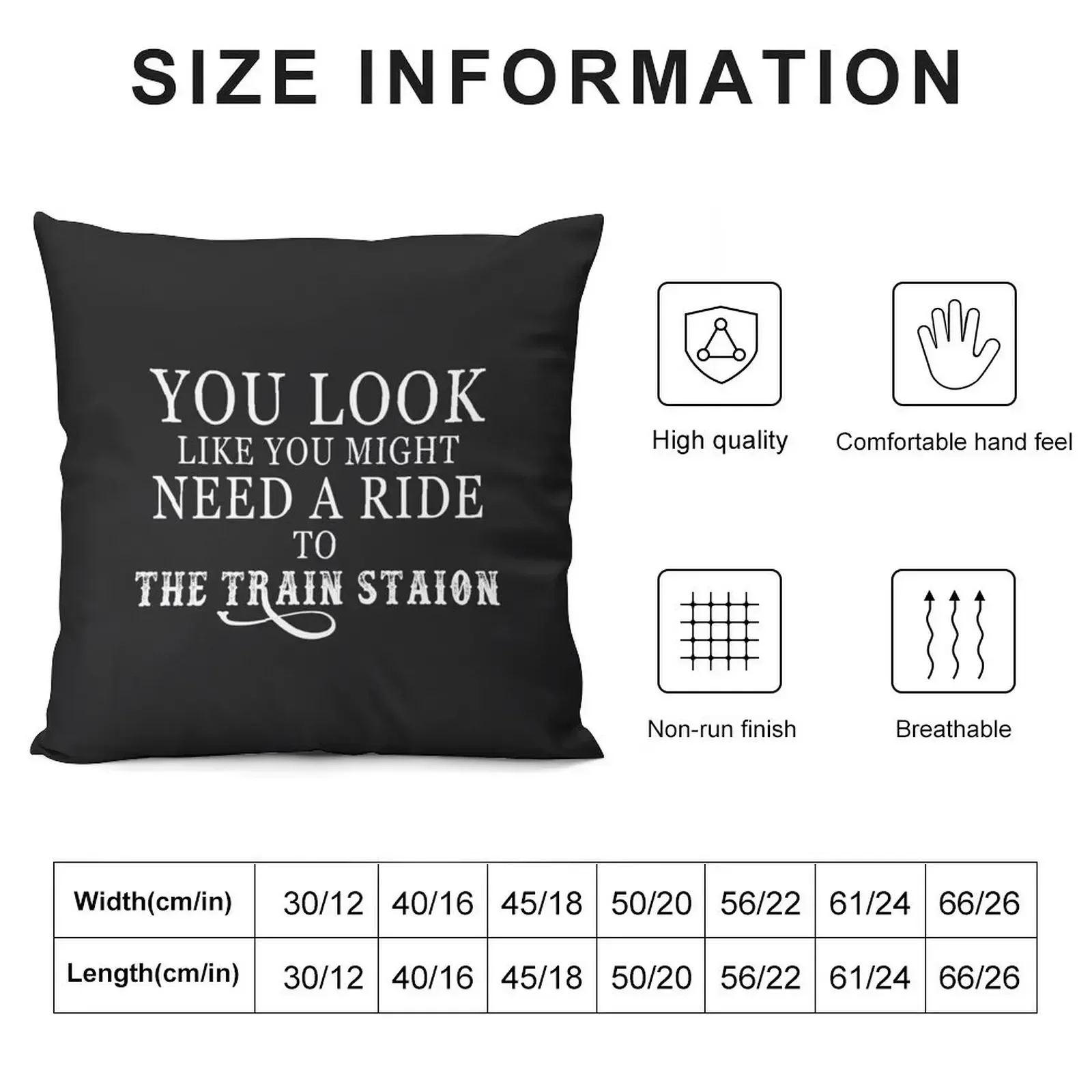 You look like need a ride to the train station Throw Pillow Cushions Christmas Cushion For Home pillow