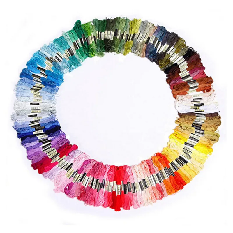 Environmental Protection Cross Stitch Embroidery Thread Branch Embroidery Thread Polyester Cotton Thread Embroidery Line