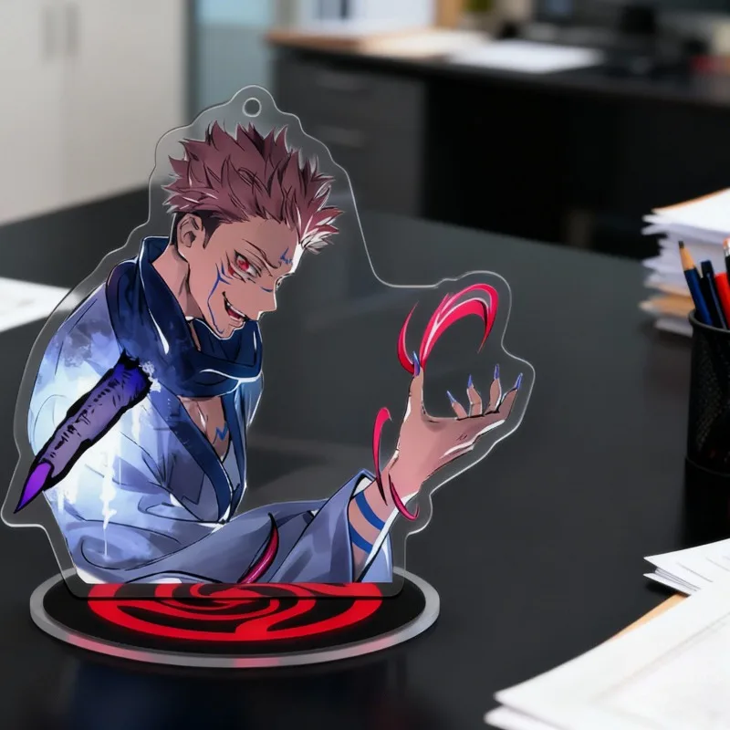 Горячее аниме дзюдзюцу кайсен акриловый стоячий знак персонажи мультфильмов Gojo Satoru Kugisaki Nobara стоячий знак игрушка