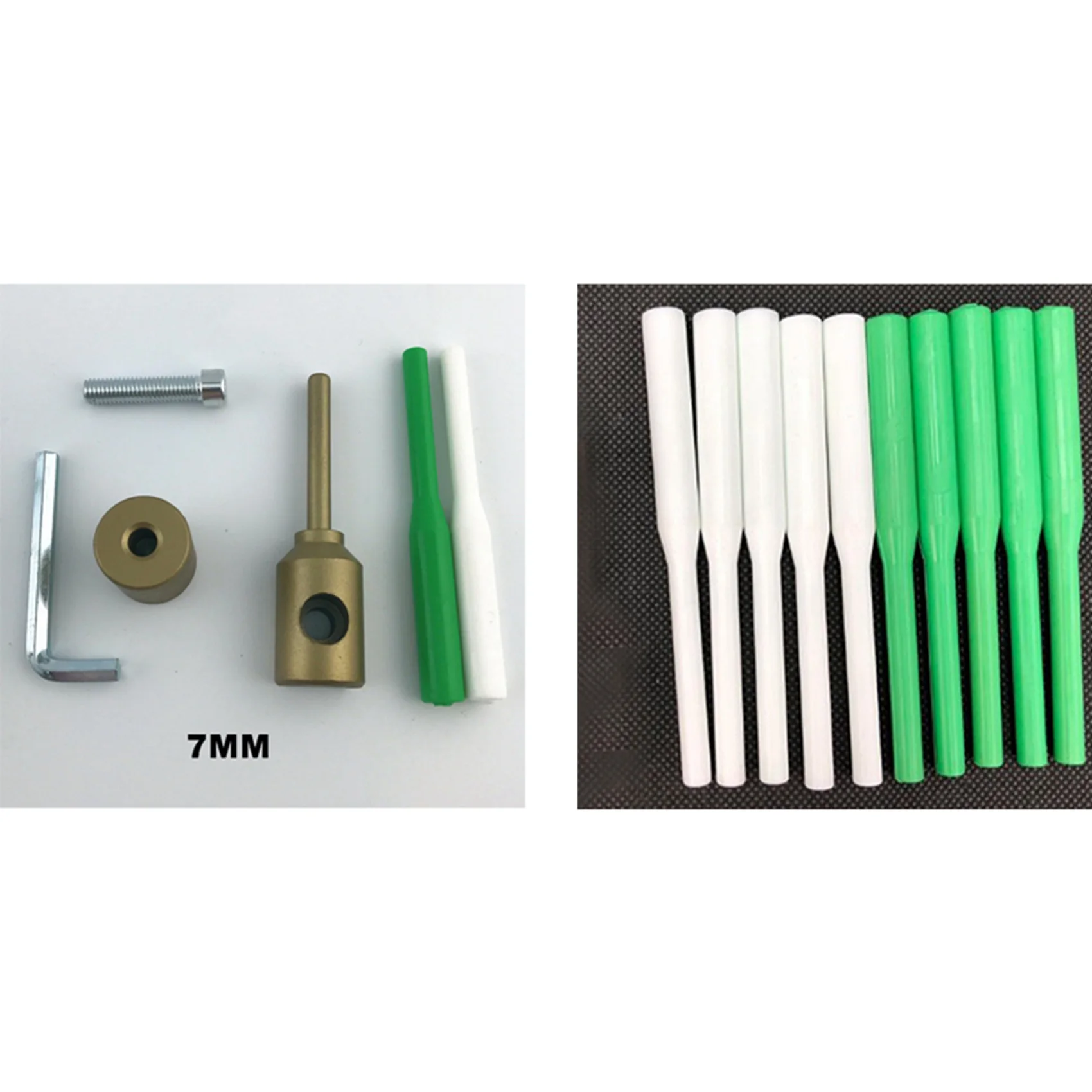 1 Set 7/11/14mm Plumbing Repair Tools Repair Die Heads Welder Tool & 20Pcs PPR Water Pipe Repair Rod, PPR Repair Sticks