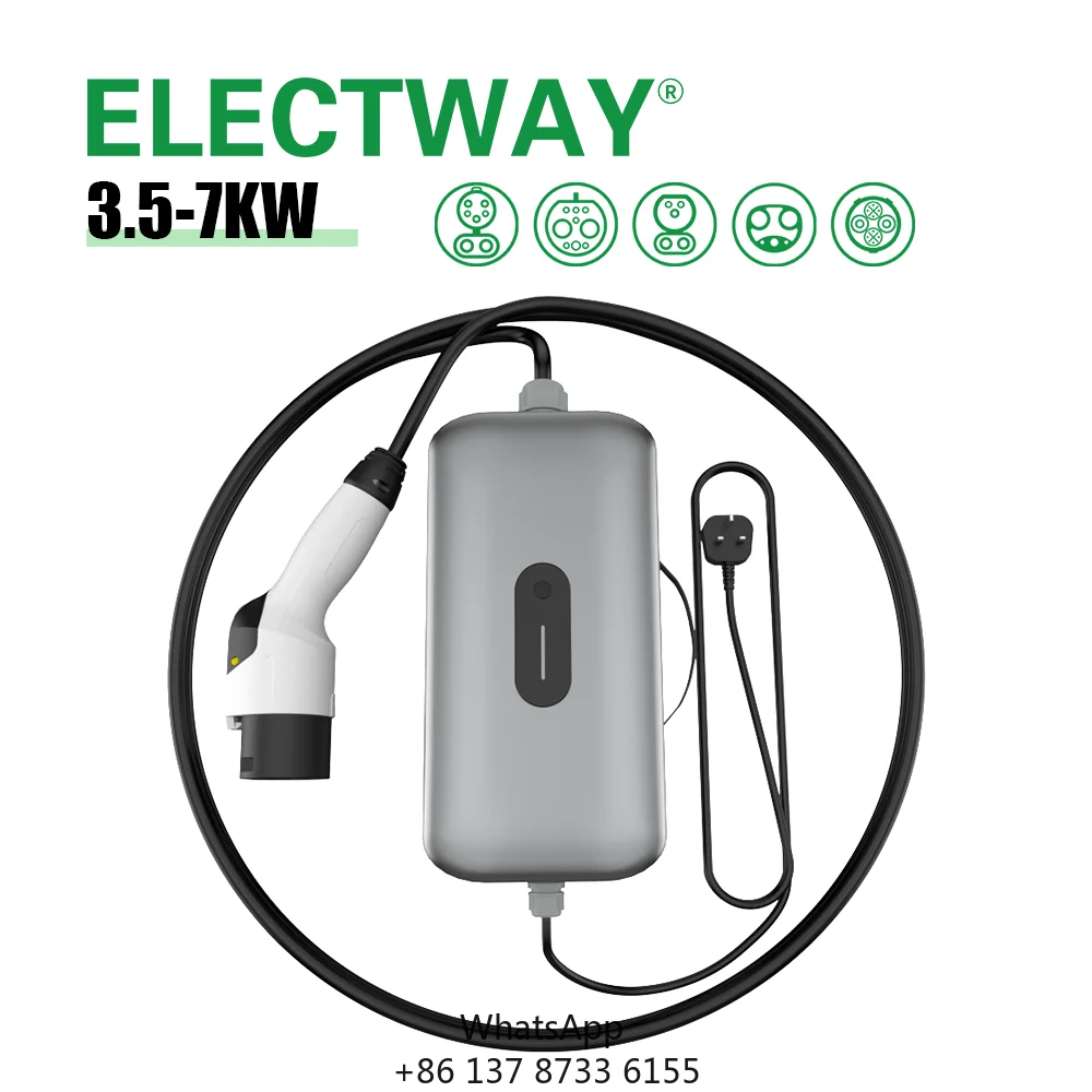 

3.5kW Portable DC EV Charger CCS1 Electric Vehicle Charging Plug EV Portable Charger