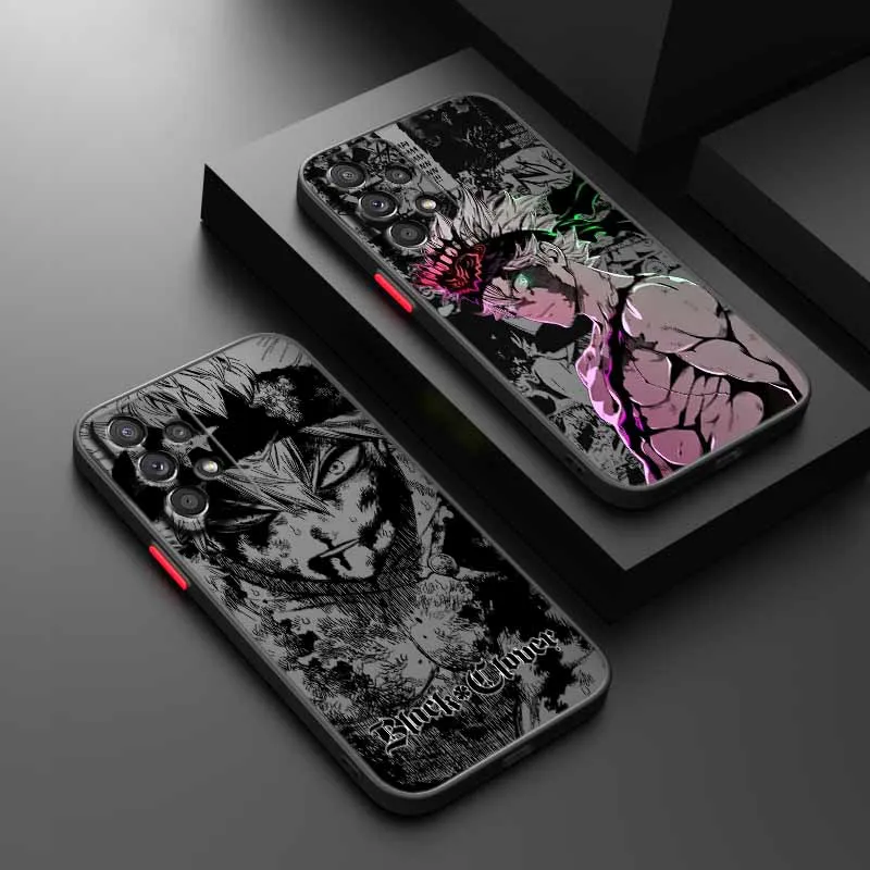 

Black Clover Anime For Samsung A56 A55 A54 A53 A36 A34 A33 A32 A31 A26 A25 A24 A23 A22 A21S A17 A15 A07 Phone Case