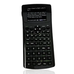 Multifunction Text Reading Calculator with eBook Reader Video Music Player Privacy Screen One-key Lock Shortcut To Book Document