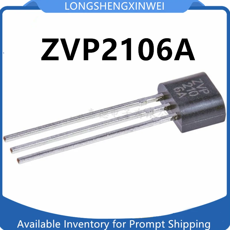 1PCS ZVP2106A ZVP2106 ZVP 210 6A TO92 New Original Field Effect MOS Tube