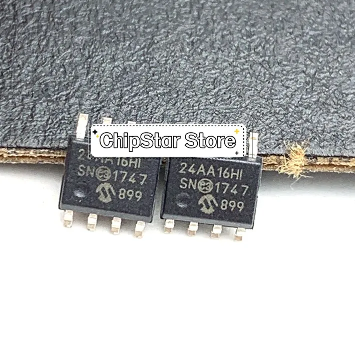 

5-100 шт. 24AA16H-I/SN 24AA16HT-I/SN 24AA16H 24AA16HT SOIC8 100% новый и оригинальный