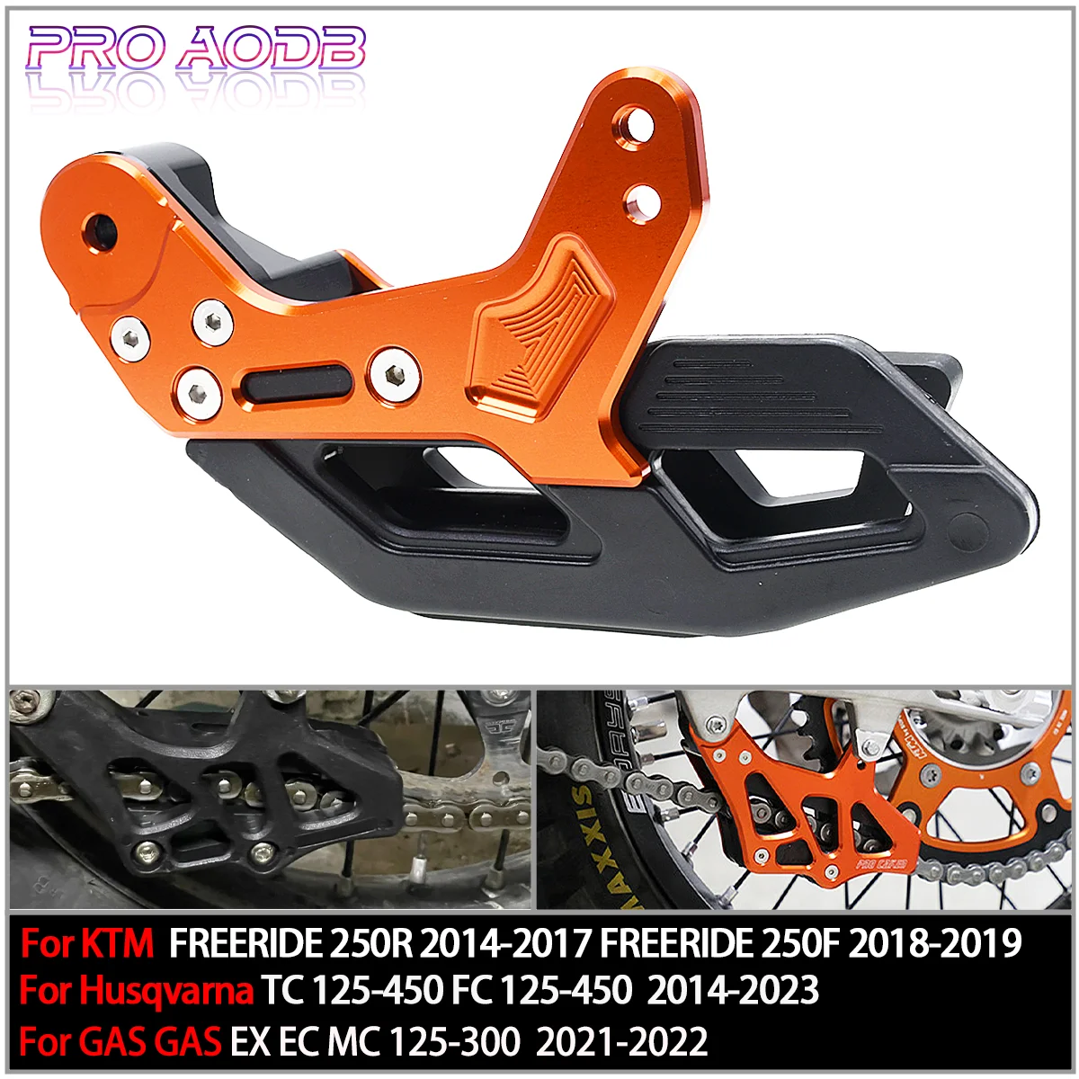 

Motorcycle Sprocket Chain Guide Guard For For KTM EXC EXCF SX SXF XCF XCFW For Husqvarna TC TE FE 125 250 300 350 450 500