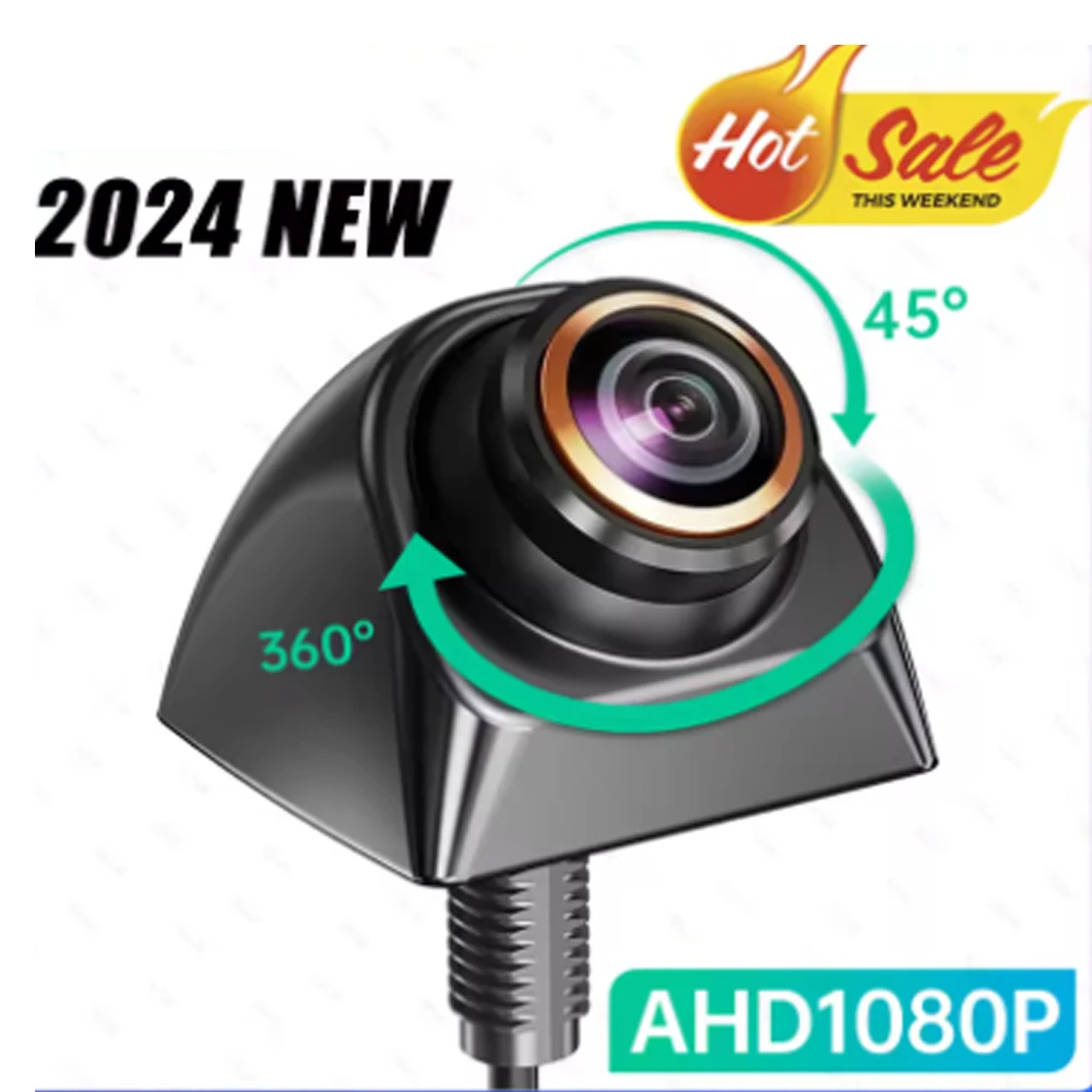 

Car Rear View Camera AHD CVBS 1080P Full HD Reversing Image Camera 170° Wide Angle Night Vision Fisheye Len Car Reversing Camera