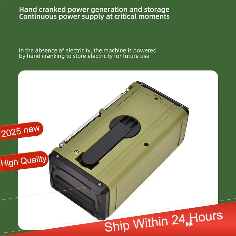 

AC18 (гарантия) HRD907 10000 мАч аварийное радио солнечное зарядное освещение мобильная функция портативное кривошипное радио для затемнения Situa