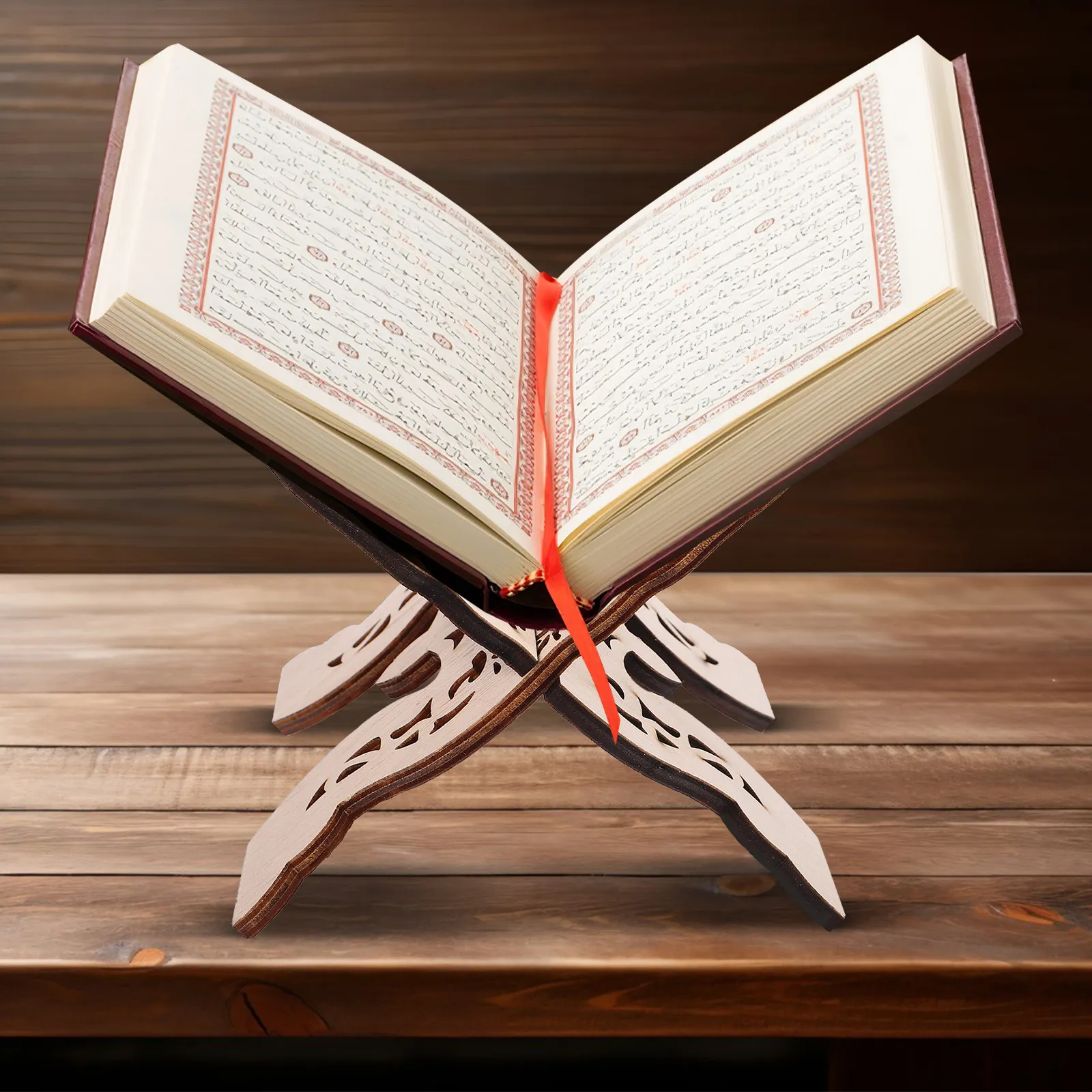 Rak Buku Kayu untuk Meja, Peny - Home Quran ulasan dan harga