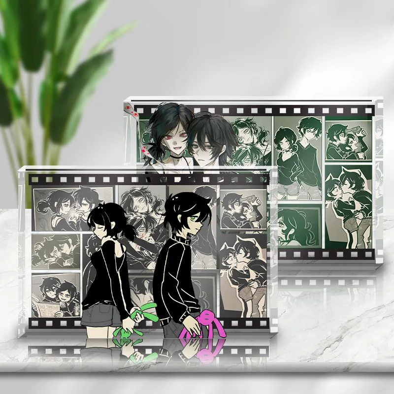 Game The Coffin of Andy and Leyley Cosplay Acrylic Stand Card Little Rabbit Pendant Pattern Standing Sign Desk Model Ornament