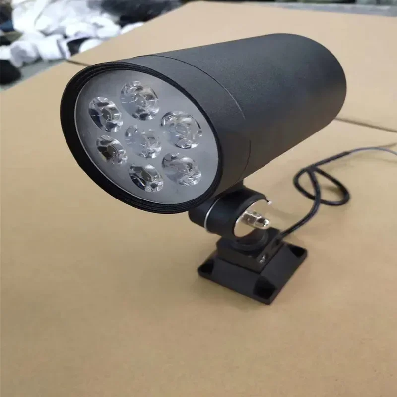 5W/6W/7W 220V/24V LED Lampada da lavoro per macchine utensili Braccio lungo pieghevole/braccio corto Tornio in alluminio/Lampada per macchine a scintilla per uso industriale