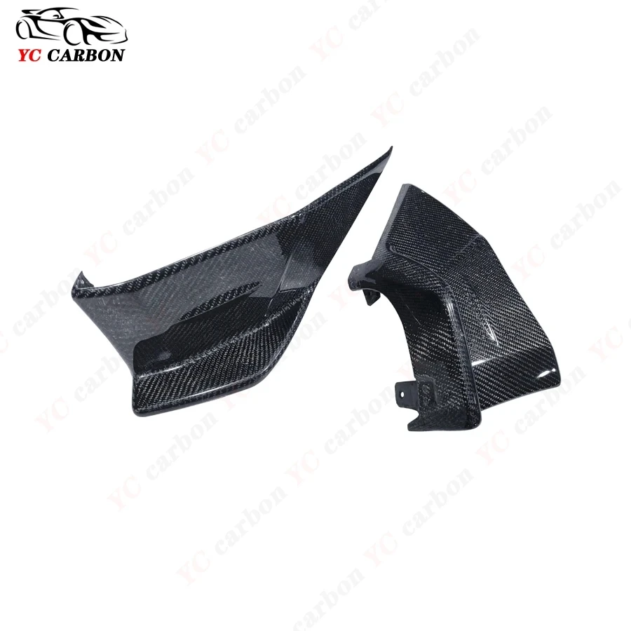 Carbon Fiber wrap angle Car Rear Bumper Splitter Corner Trim Cover Rear Chin body kit For Toyota GR86 Subaru BRZ ZN8 ZD6 2020+