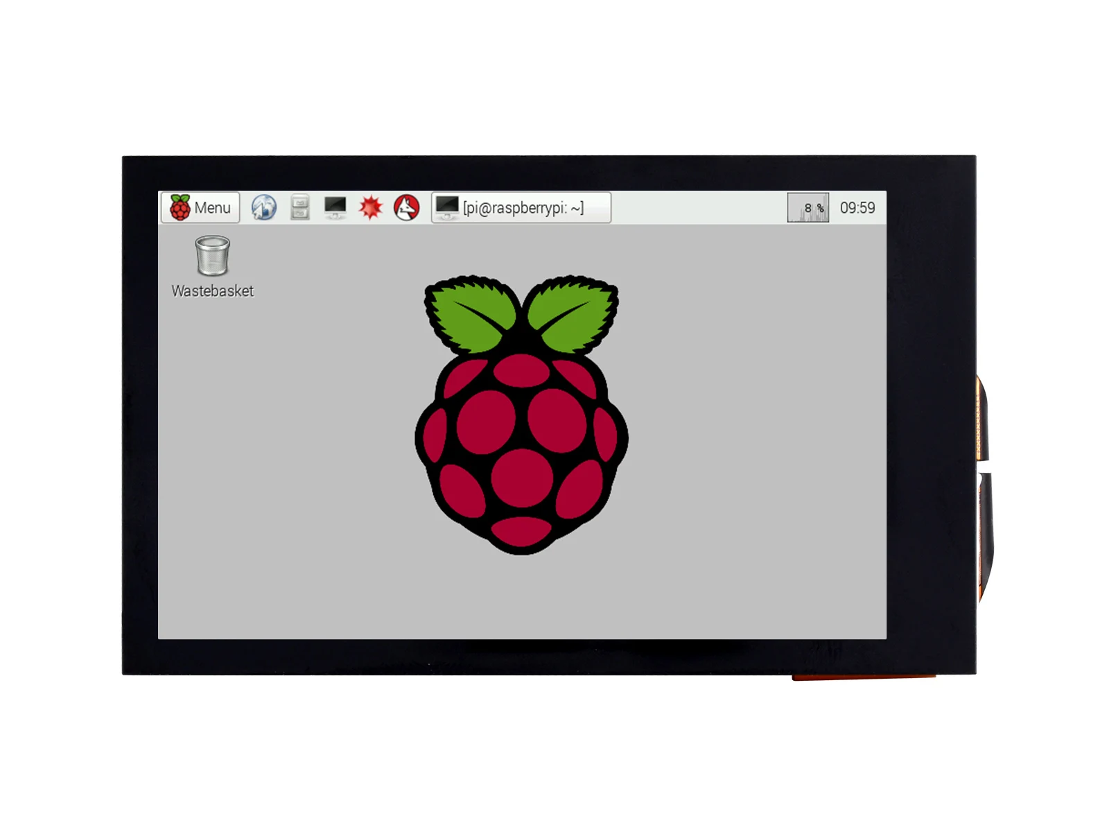 Waveshare Raspberry Pi 3.5inch IPS Capacitive Touch LCD Display, 480×800,Adjustable Brightness,for Jetson Nano, PC, Raspberry PC