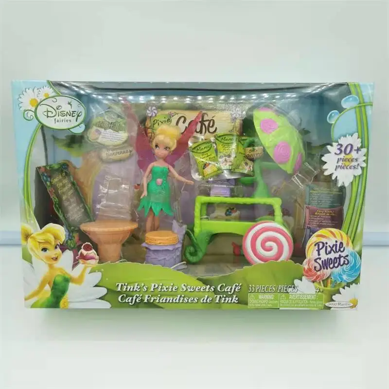 Tinker Bell Fairy Fairy Princess Tinker Bell American Animation Toy Girl Play House Cake Decoration