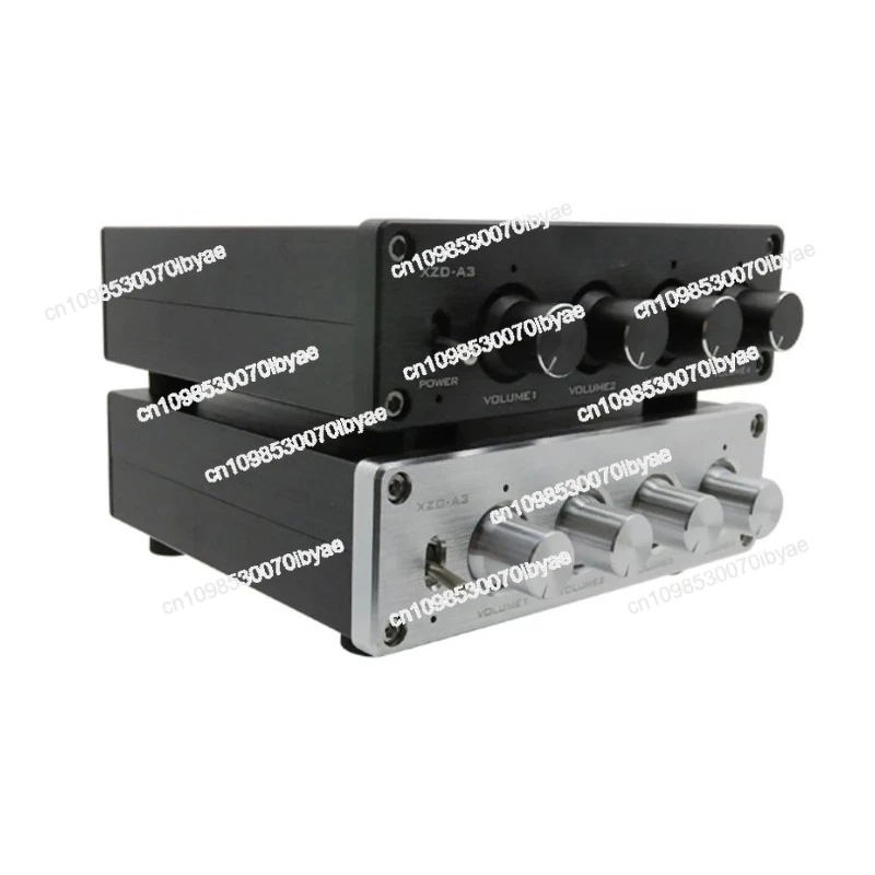 

Для A3 NE5532 4 входа 1 выход стереомикшер аудио распределитель предусилитель регулируемая громкость