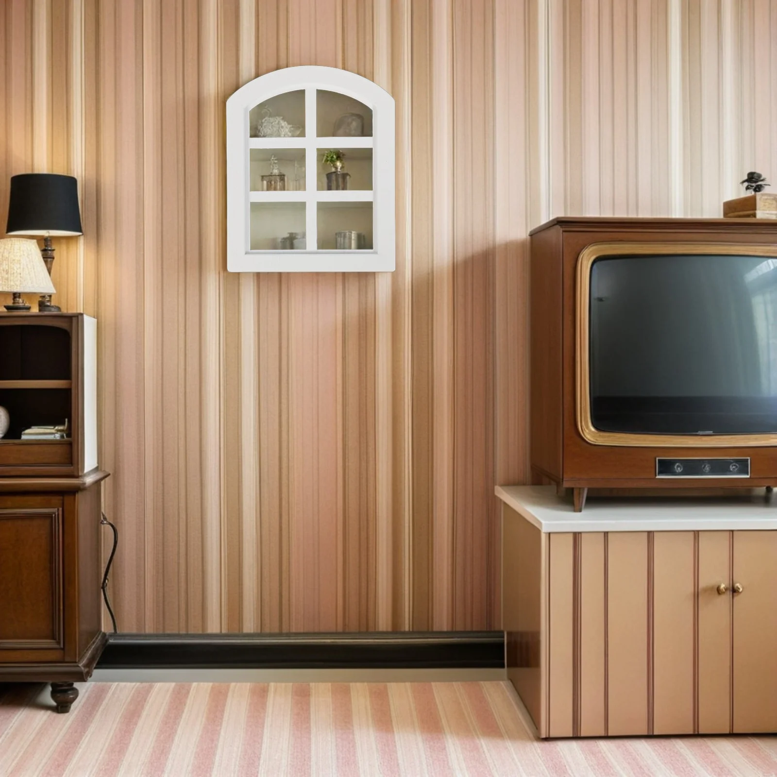 6 pezzi mobili per casa delle bambole scala 1:12 cornici per finestre in legno in miniatura decorazioni per la casa fai da te piccola casa illuminazione interna miglioramento