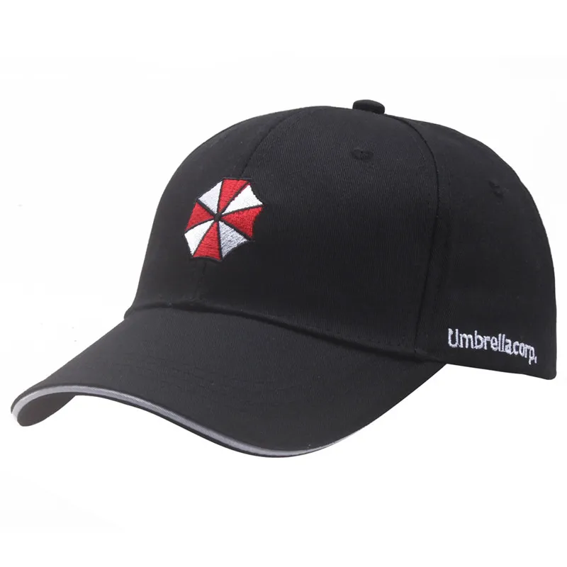 Outdoor Sunscreen Movie Hats Residents Evils Protective Umbrella Baseball Cap Umbrella Corporation Symbol Unisex Adjustable Hat