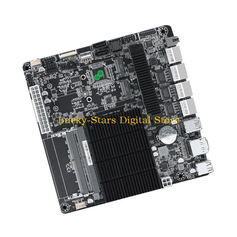 

T3EE 6-Bay NAS MINI ITX Материнская плата 4X I226-V 2,5GBE J4125 Технология, подходящая для общего использования на нескольких