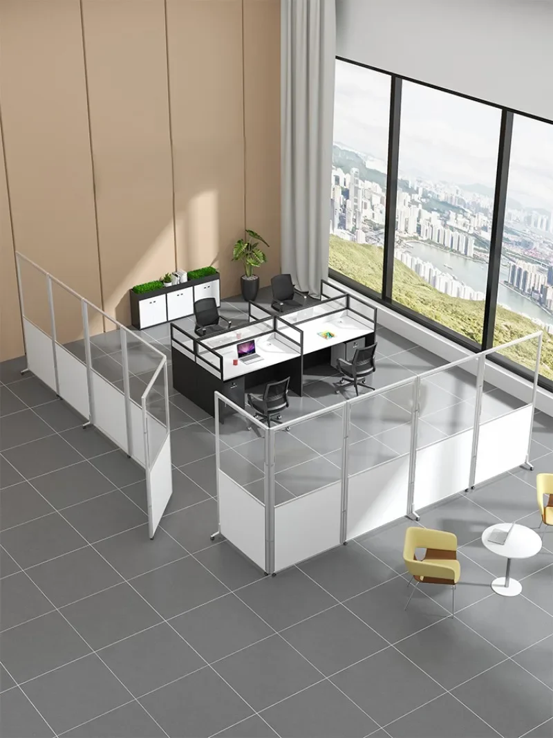 office removable folding transparent acrylic plexiglass screen