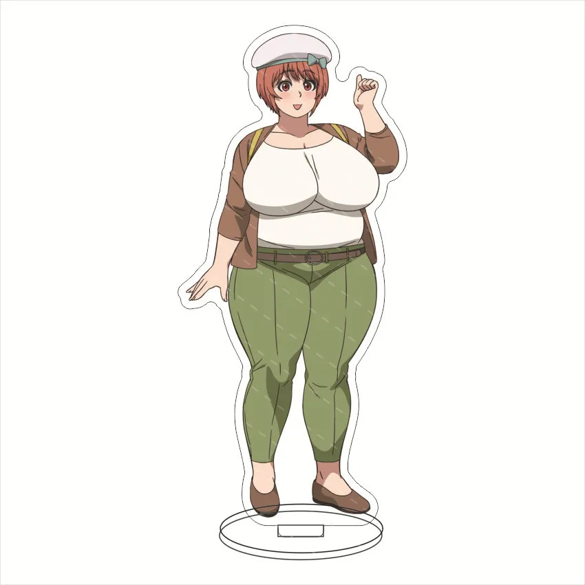 Anime Plus-size Elf acrilico Stand Figure Display Plus size Elf Cosplay Charm Cartoon Desktop Model Plate Decor Gift