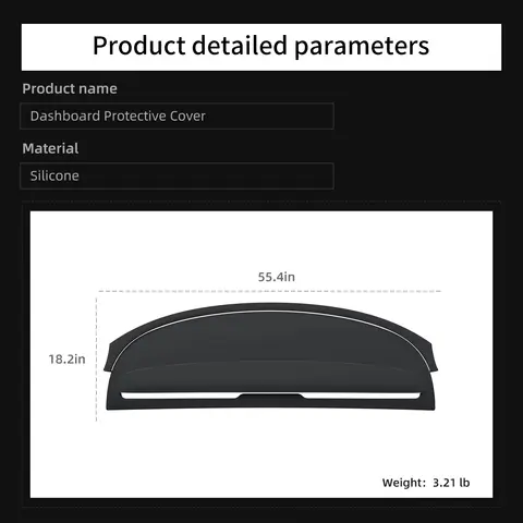 10 best sales कार डैशबोर्ड मैट - №7