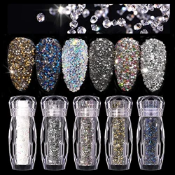 Magic Glitter Caviar Beads Miniature Elf Nail Microcrystal Beads Microcrystal Beads DIY Design Nail Decoration Tools