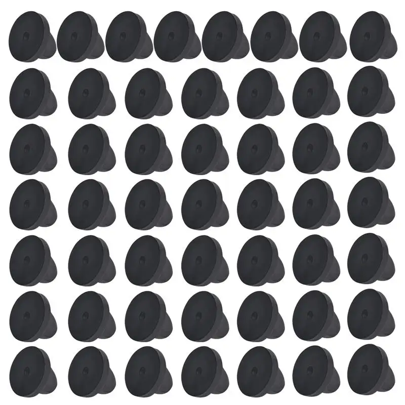 50Pcs Rubber Brooch Buckle Button Clasp Pin Backs Clutch Cap Back Stoppers Squeeze Badge Holder DIY Jewelry Making Accessories