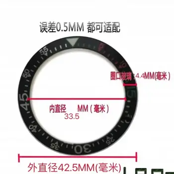 Luneta hodinek pro Gucci Diver 6 nejlepší prodej Části hodinek Gucci - №1