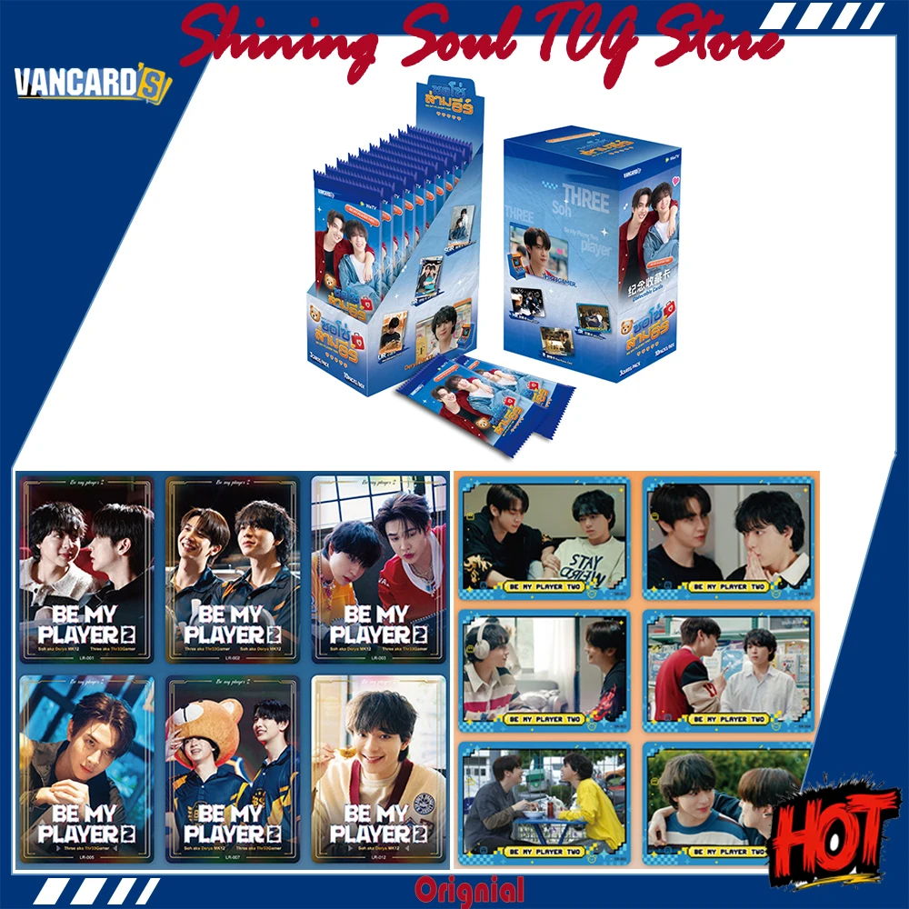 VANCARD'S BE MY PLAYER TWO Cards Maxky Ratchata Thi Bas Hatsanat Zo WE TV Collectible Booster Pack Cards BL Exquisite Gifts