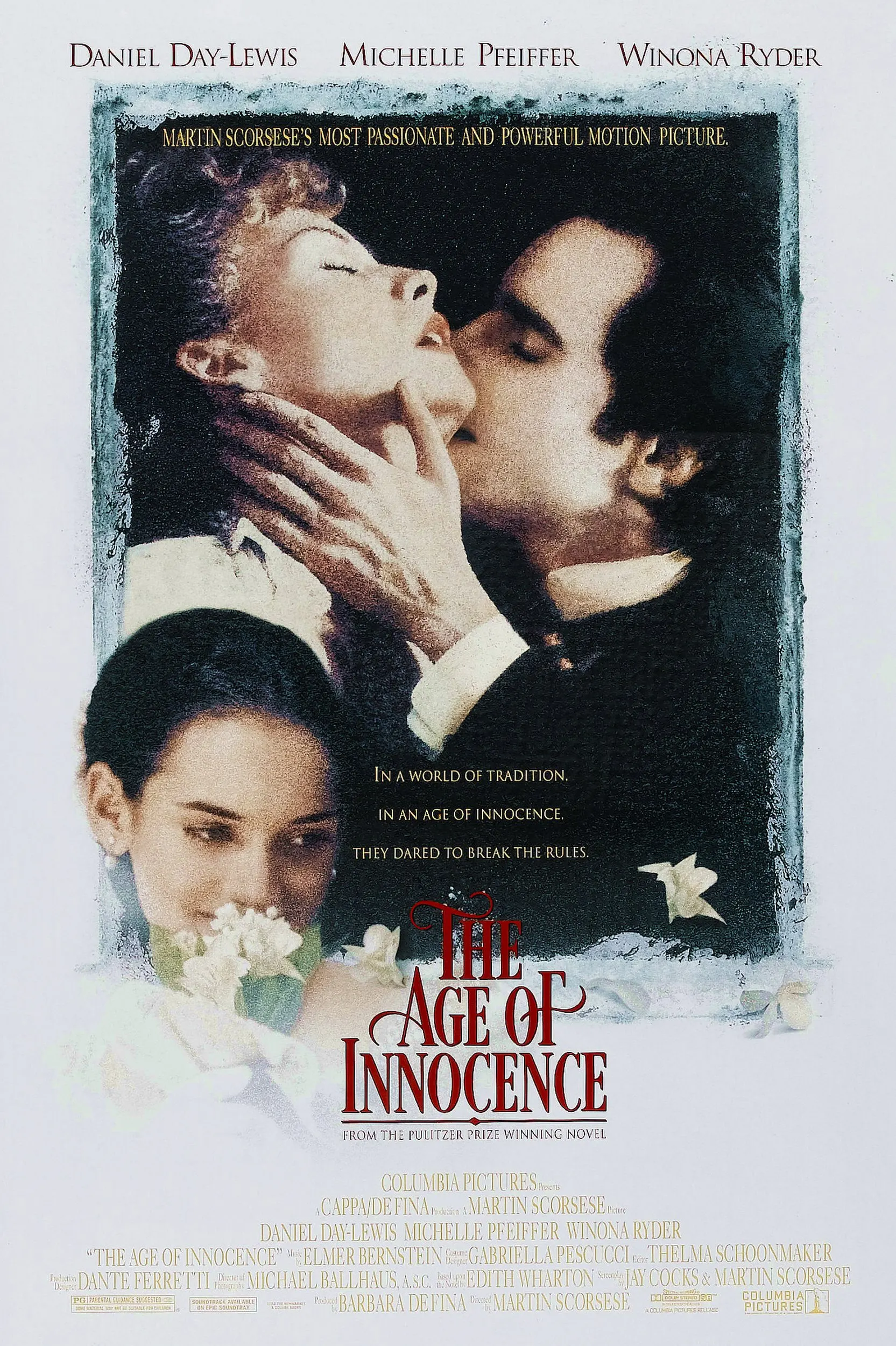 Hot Rare Movie The Age of Innocence (1993) Art SILK POSTER Wall Art Home Decorative painting