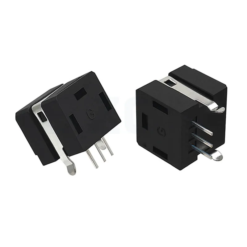 GQ-036 optical fiber socket for transmitting and receiving audio, horizontal pin, 5-pin optical fiber socket connector