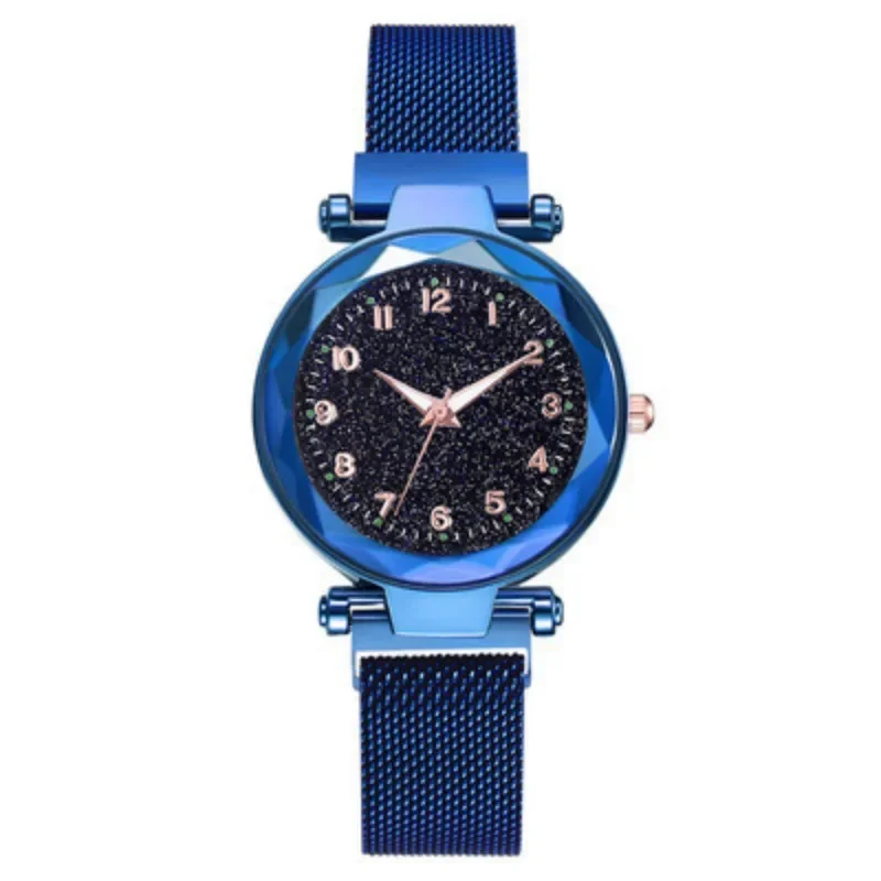 Starry Sky Womens Quartz Watch Student Campus Simple Ladies' Small Dial Clock Luminous ladies Wristwatch Reloj Mujer