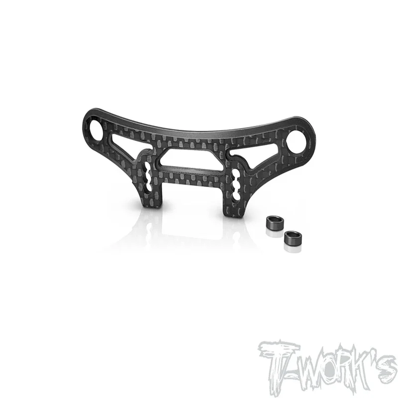 Original T works TE-203-X4 Carbon fiber Upper Holder For Bumper ( For Xray X4/ T4'19/20/ X4 2023 )ssional Rc part