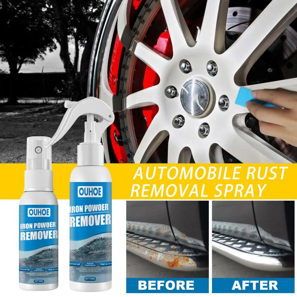 Rust Removal Spray Anti-rust Spray Rust Remover Spray Set with Sponge for Long-lasting Protection Easy Care Multi for Rust