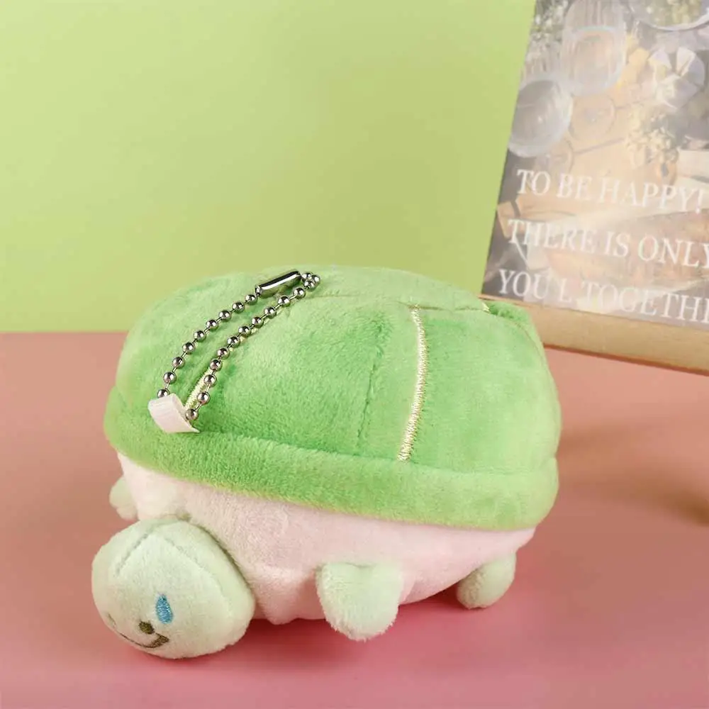 Cartoon Design Tortoise Plush Pendant Personality Sea Turtle Pendant Turtle Plush Keyring Unique Ugly Turtle Plush Keychain