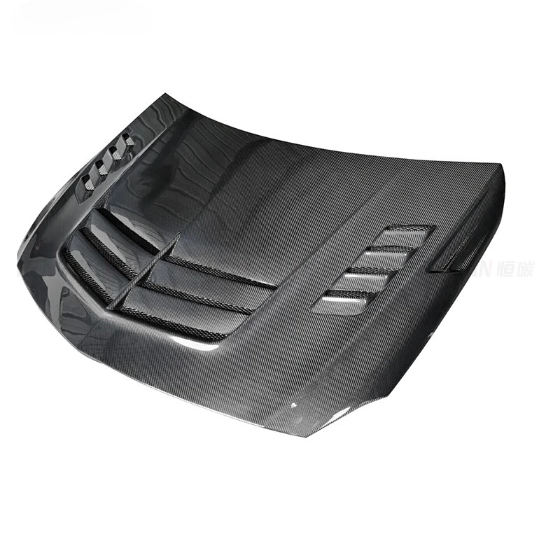 

Applicable to Mercedes-Benz A-Class W177 A45 A35 VRS carbon fiber modified hood open-hole carbon fiber hood