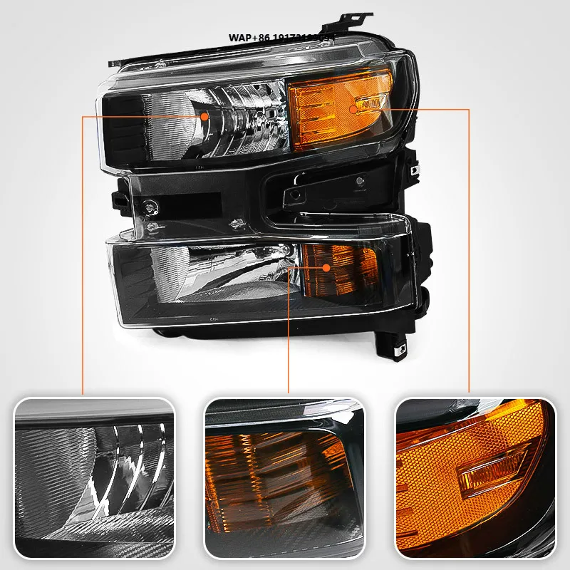 

Auto Parts Exterior Front Headlight Full Assembly Low Configuration Pair for 19SLD1500 OEM 84621848 L 84621849 R Replacements