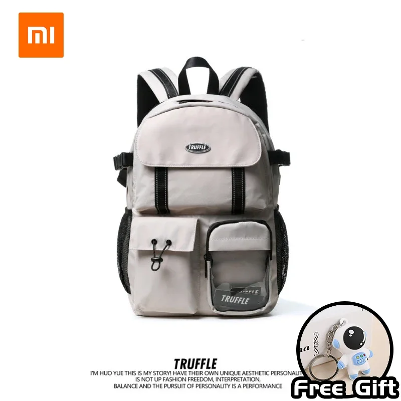 

Xiaomi TRUFFLE Fashion Backpack Laptop Bag Men's and Women's School Trendy Backpack Outdoor Travel Backpack