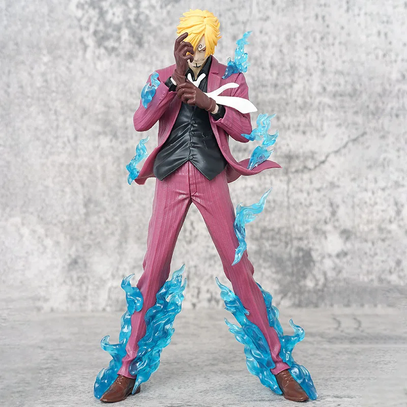 

One Piece VinsmokeSanji Action Figure One Pieces Sanji Figuras 24cm Collection Model Ornament Anime GK Statue Peripheral Toys