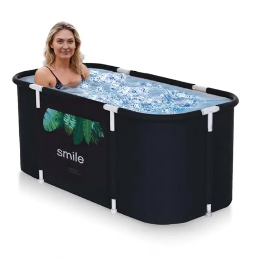 

Foldable Batub for Adultorble Collsible Travel Tub Large Spa and Cam SoakinTub for ation Leak-of PVC Material Spe SavinDesign f