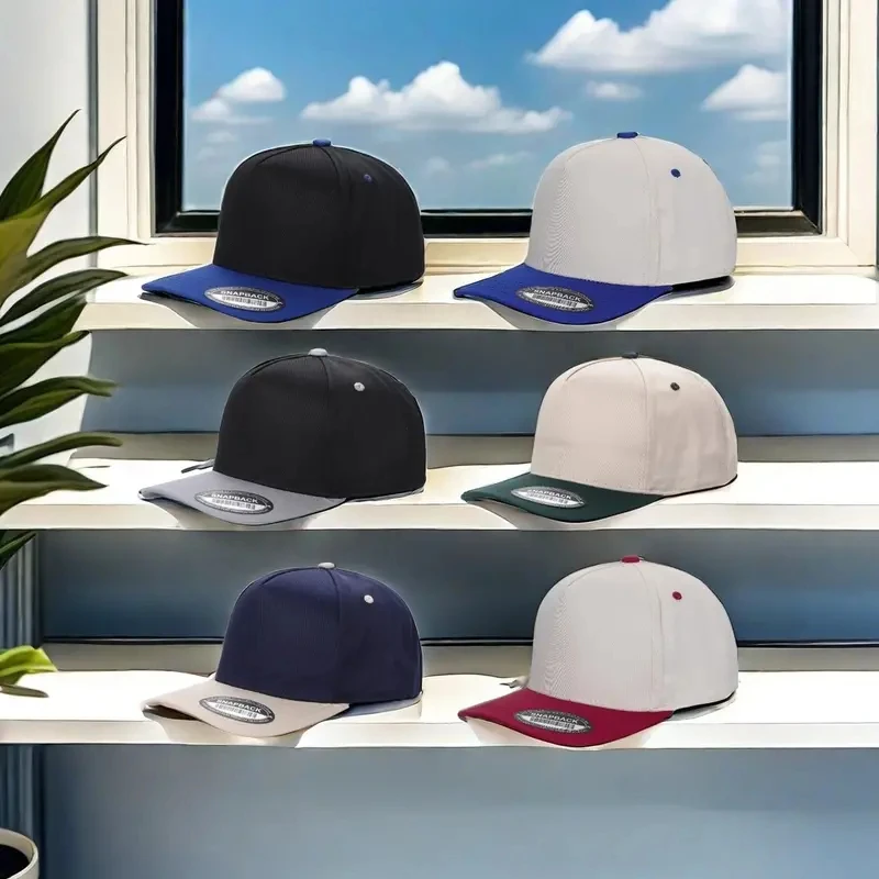 6 Fresh Start Hip Hop Caps - Premium Fabric, Baseball Style, Fashionable Design